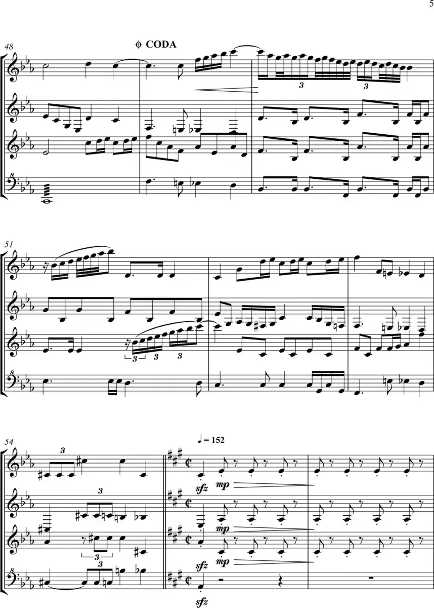 Bohemian Rhapsody Partitura 05