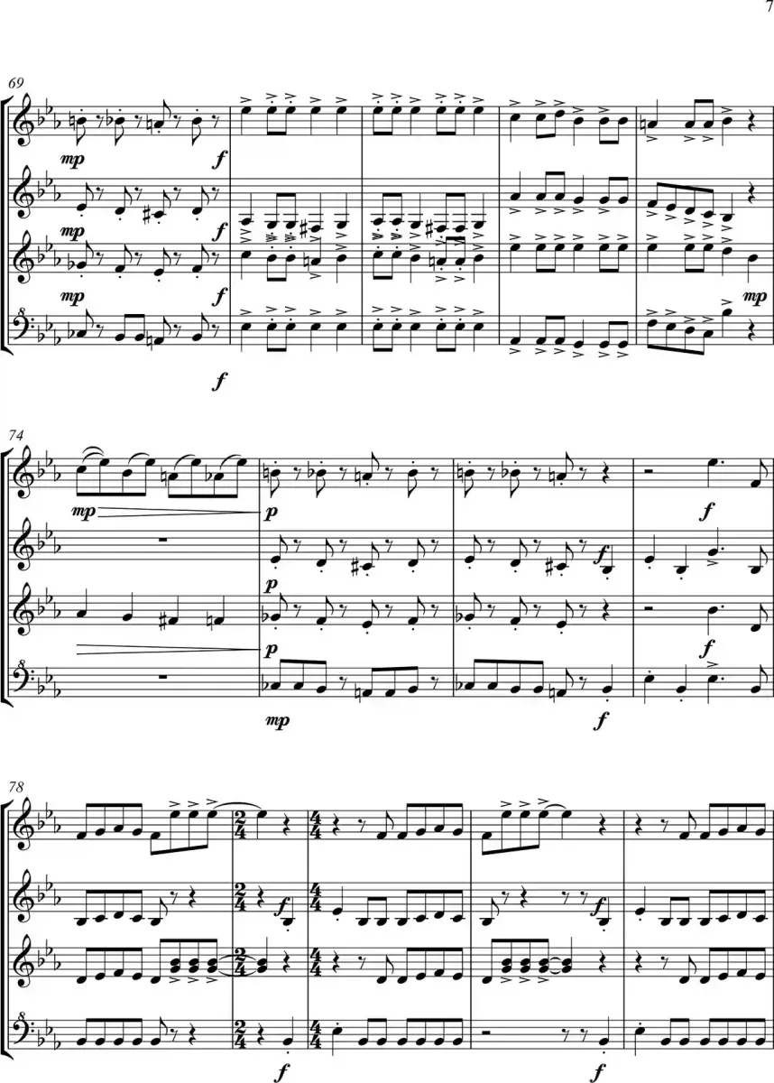 Bohemian Rhapsody Partitura 07