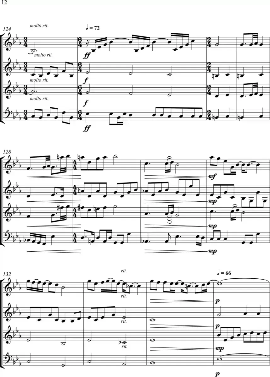 Bohemian Rhapsody Partitura 12