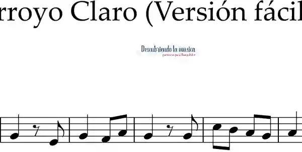 Arroyo Claro (Versión fácil)