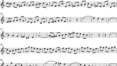 Doble Concerto 1043 de Bach Movimiento Lento