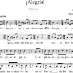 ¡Alegría! Villancico Andaluz para flauta dulce