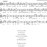 Al Río Seco. Canción Aragonesa para flauta dulce