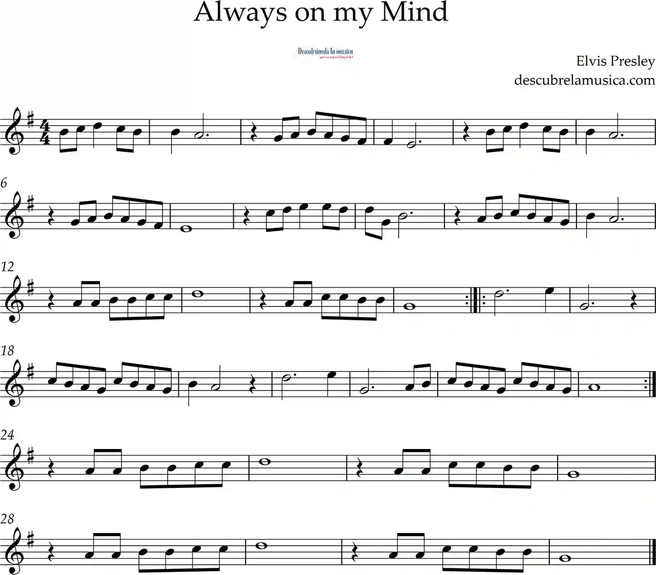 Always on my mind