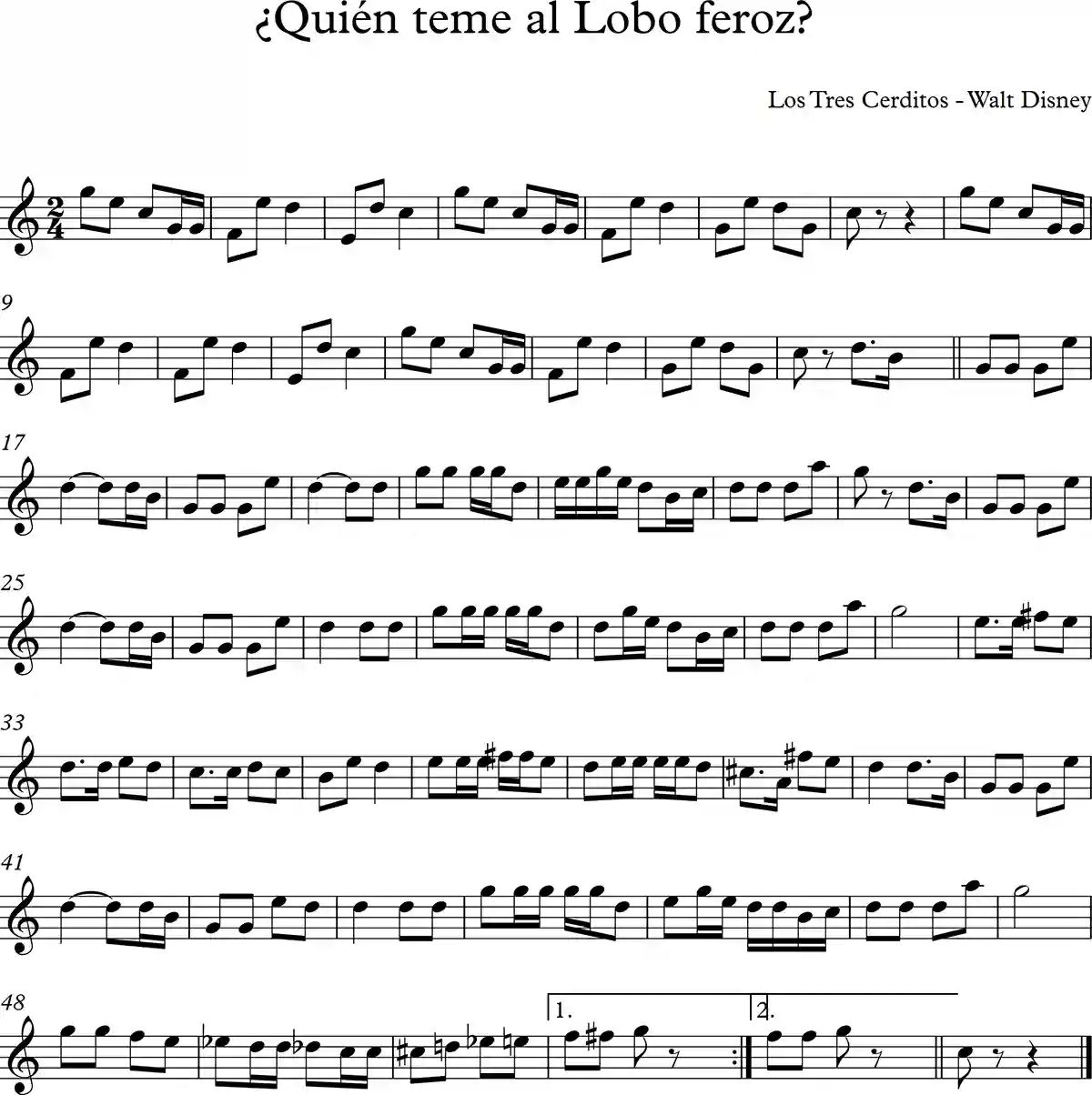 ¿Quién teme al lobo feroz?
