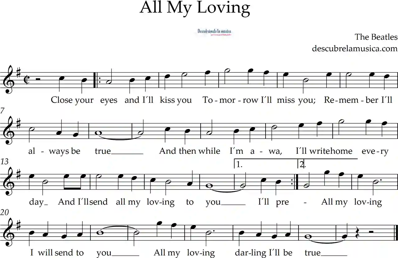 All my loving