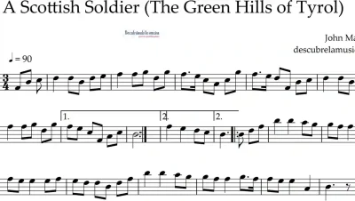 A Scottish Soldier (The Green Hills of Tyrol)