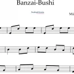 Banzai-Bushi. Canción Tradicional Japonesa