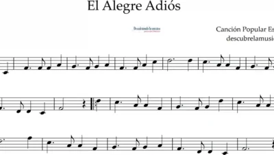 El alegre adíós