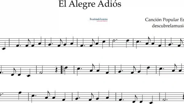 El alegre adíós