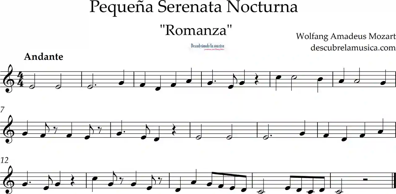 Pequeña Serenata Nocturna Romanza