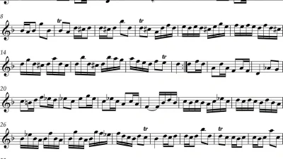 Badinerie de la Suite para Orquesta nº 2