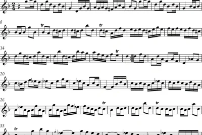 Badinerie de la Suite para Orquesta nº 2