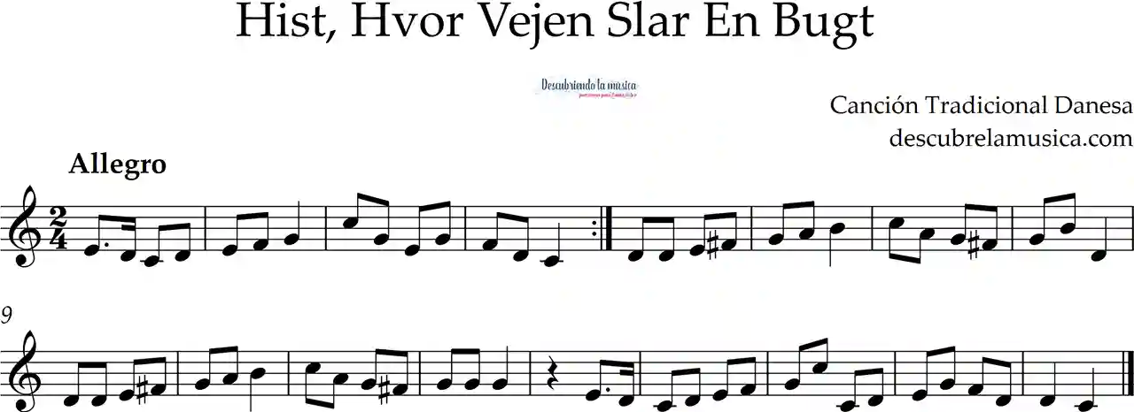 Hist, Hvor Vejen Slar En Bugt