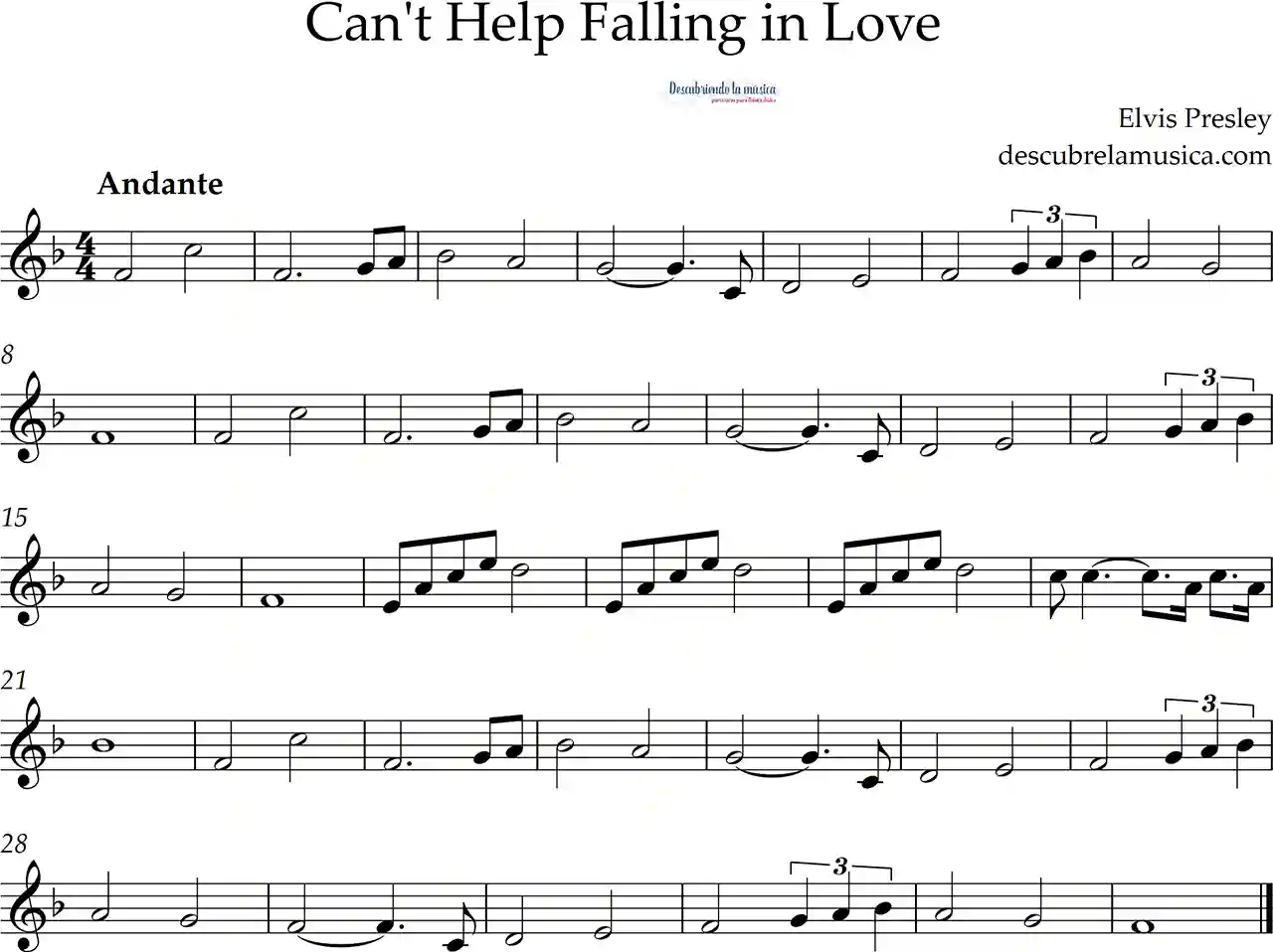 Cant Help Falling in Love