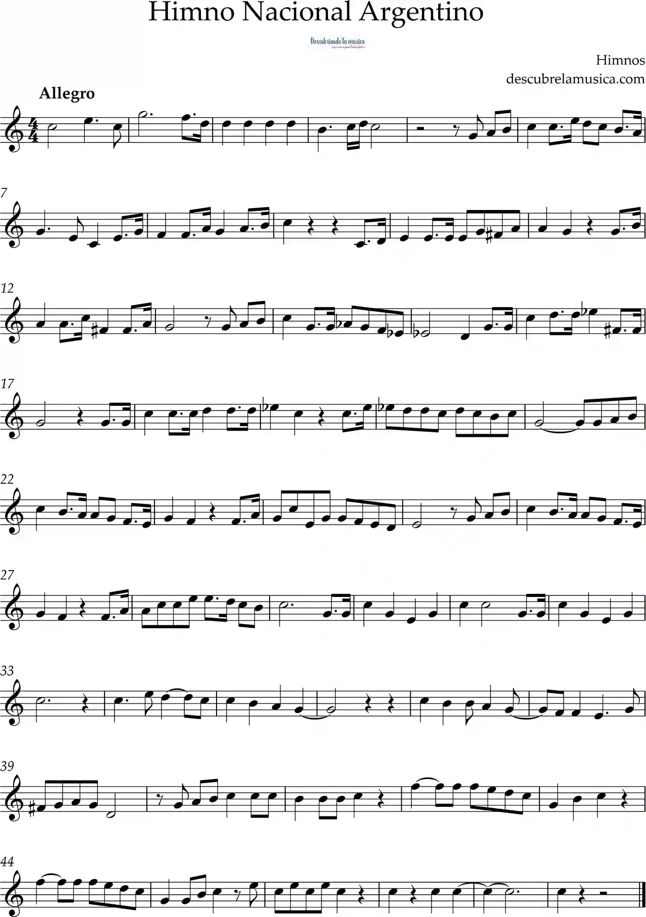 Himno Nacional Argentino
