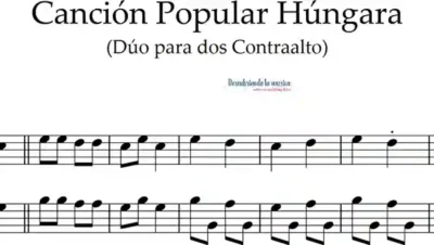 Canción Popular Húngara
