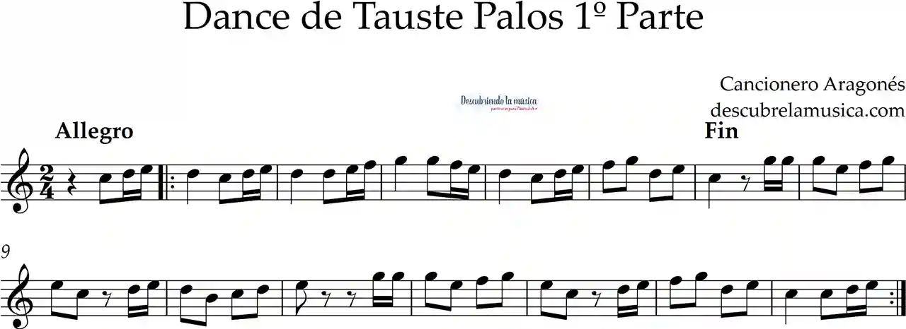 Dance de Tauste Arcos