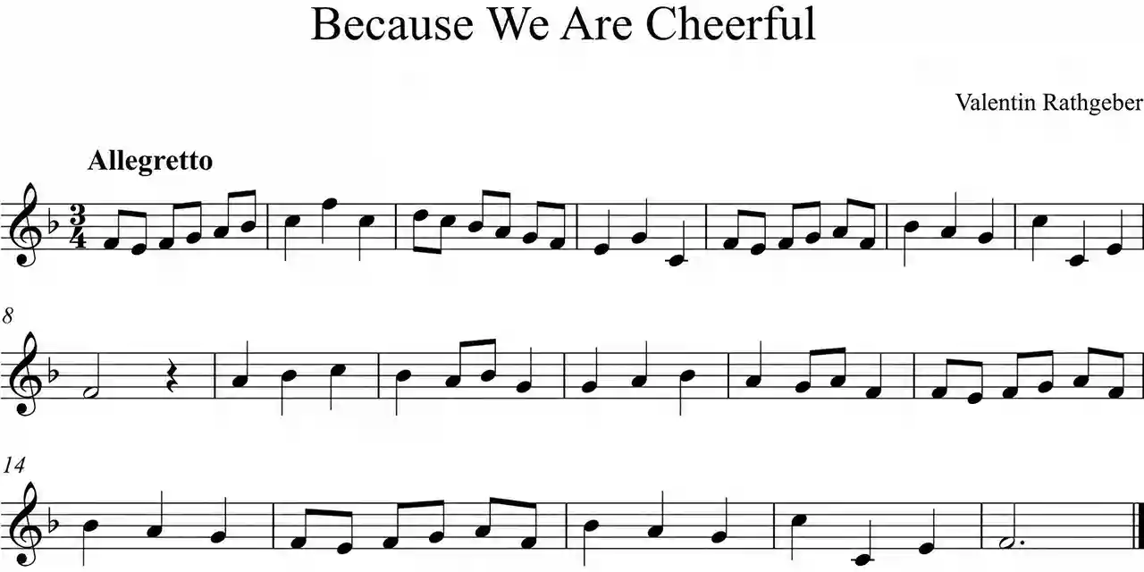 Because We Are Cheerful