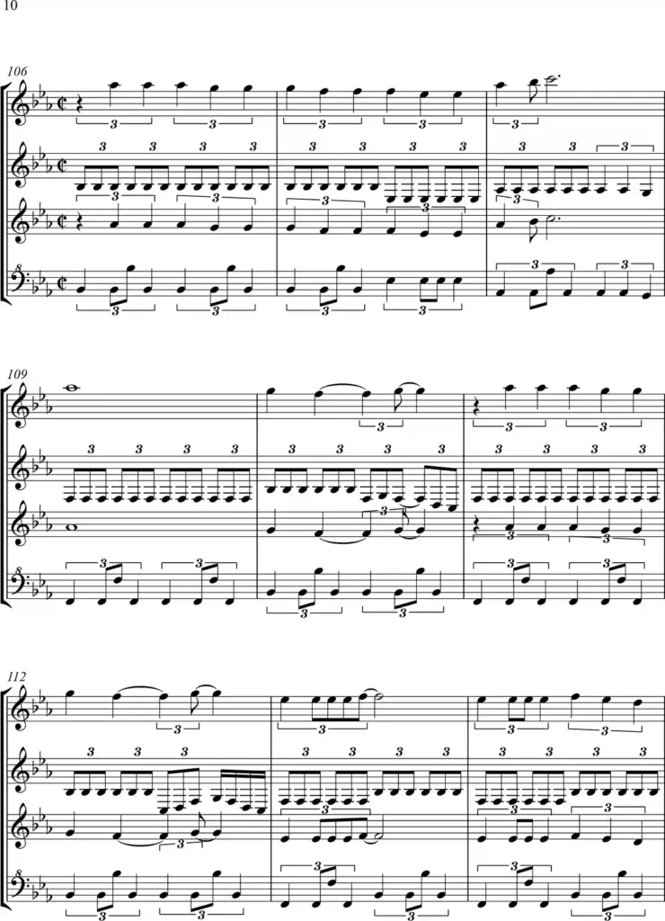 Bohemian Rhapsody Partitura 10 Bohemian Rhapsody Partitura 10