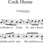 Cock Horse. Partitura para flauta dulce