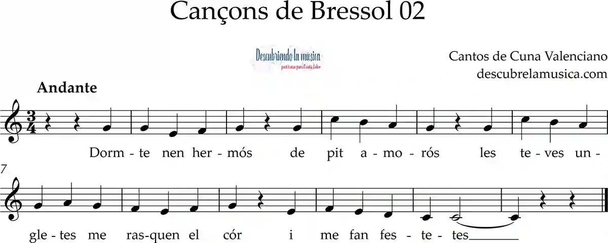 Cançons de Bressol