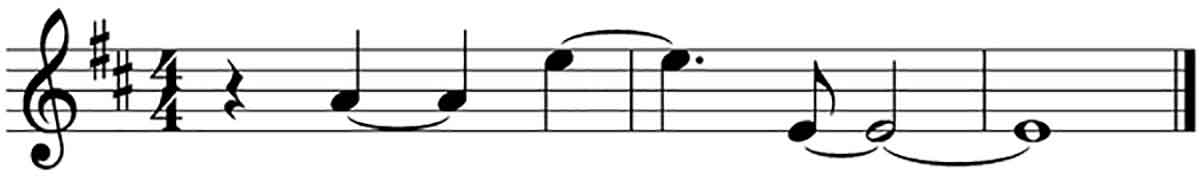 La ligadura Musical