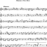 Minnie´s Yoo Hoo® Melodía para Flauta dulce de Walt Disney