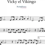 Vicky el Vikingo. Melodías para flauta dulce