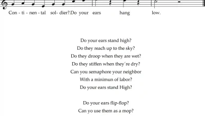 Do Your Ears Hang Low
