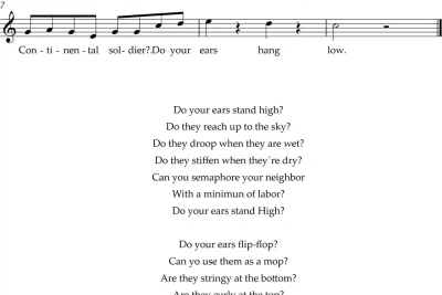 Do Your Ears Hang Low